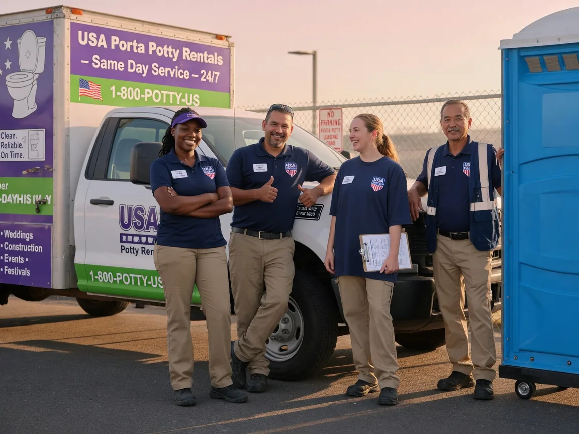 Porta Potty Rental company in Buda, TX